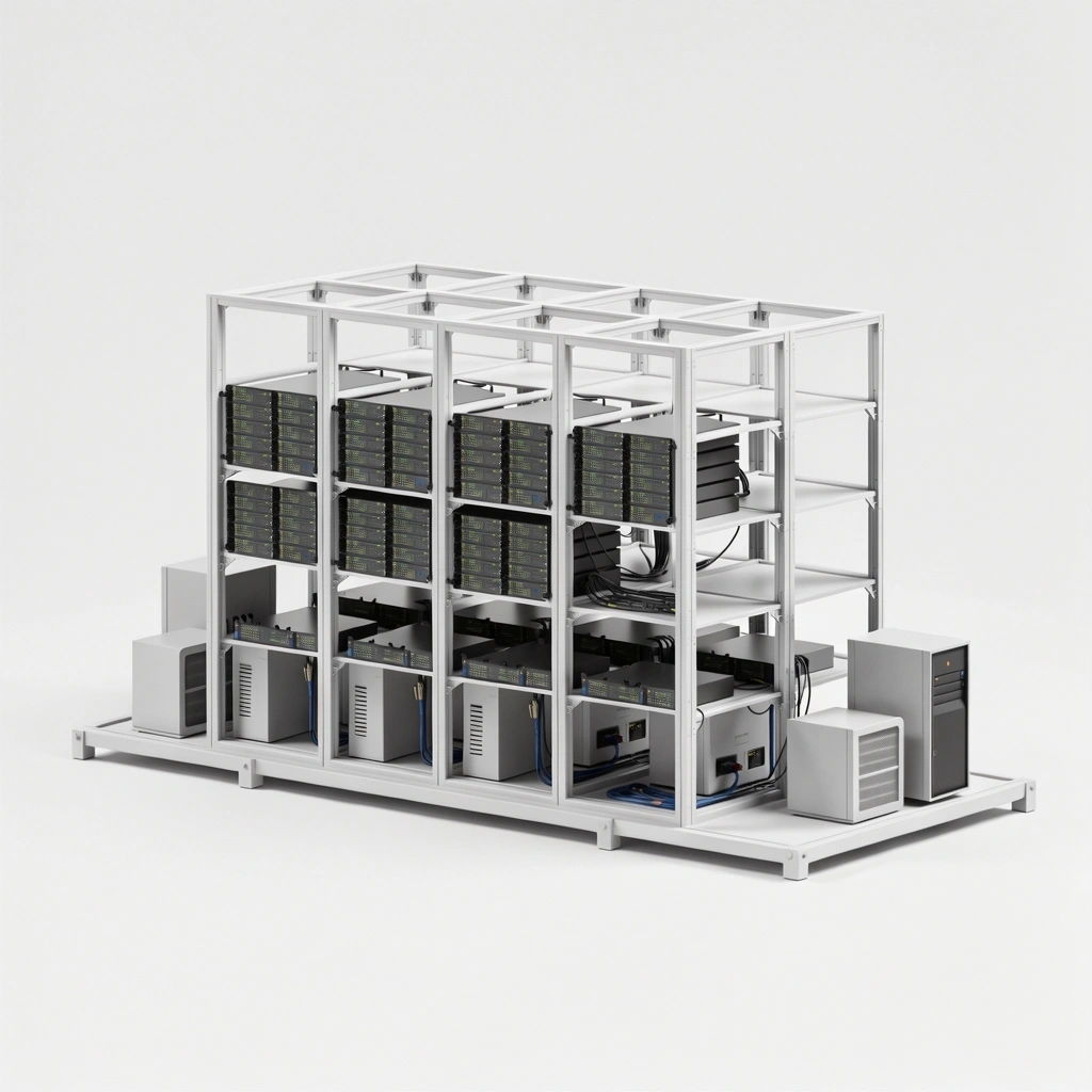 Data infrastructure visual